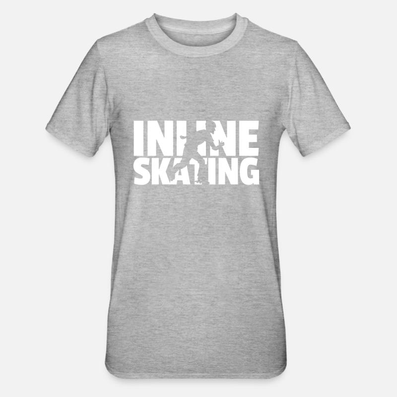 Rollerblades Roller Blades - Unisex Polycotton T-Shirt - heather grey