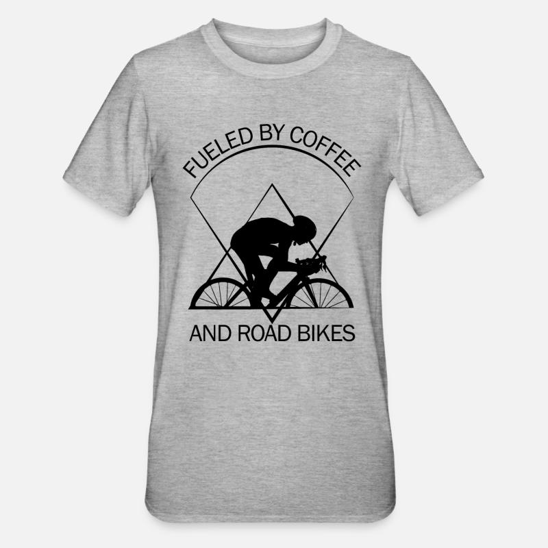 Coureur - T-shirt polycoton Unisexe - gris chiné