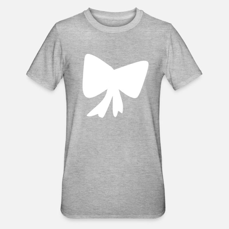 Loop pattern icon - Unisex Polycotton T-Shirt - heather grey