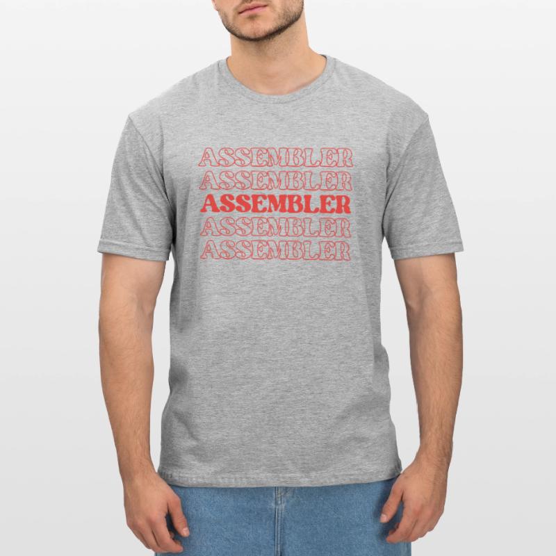 Assembler Fabricator Assembler Constructor Maker Unisex Polycotton T-Shirt