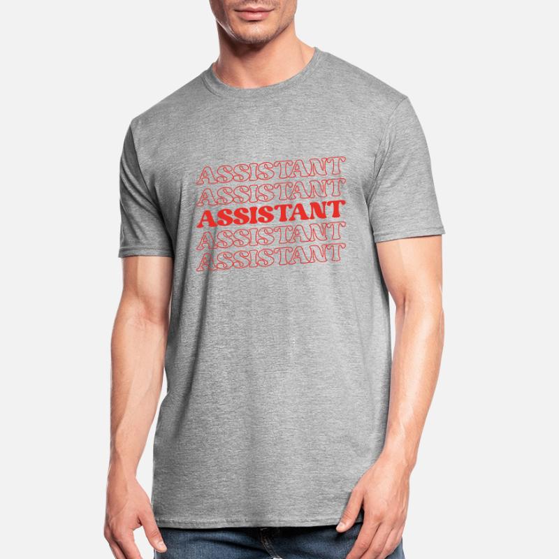 Assistante Assistante Assistante Aide Supportrice T-shirt polycoton Unisexe