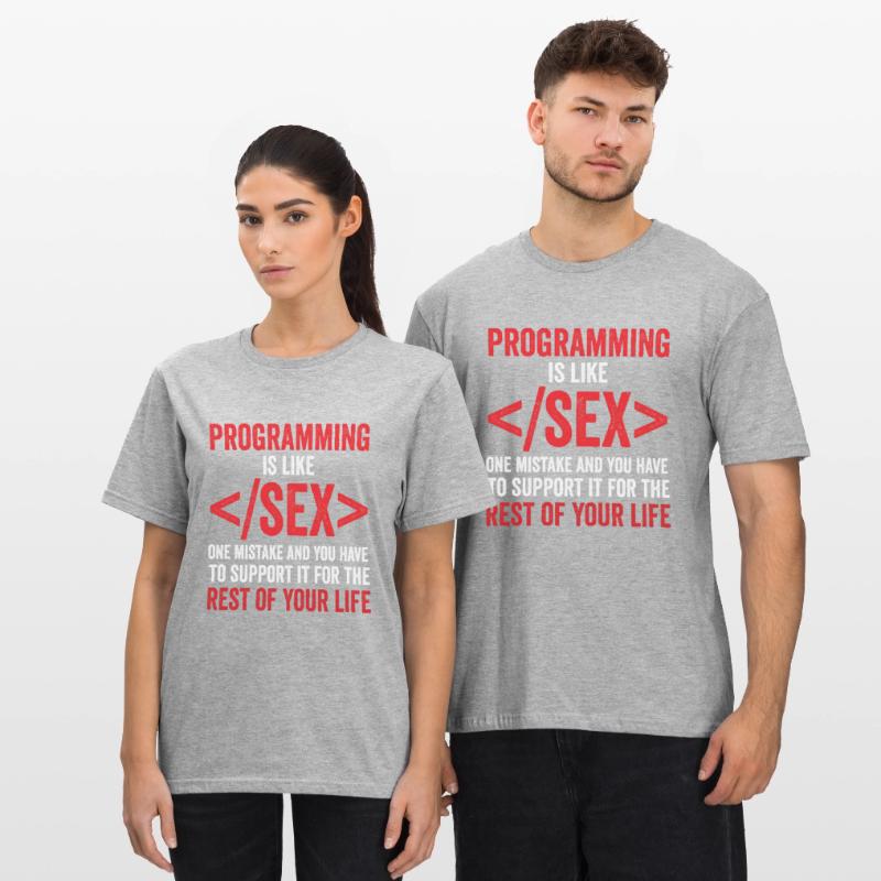 debugging programmer computer science computer nerd Unisex Polycotton T-Shirt