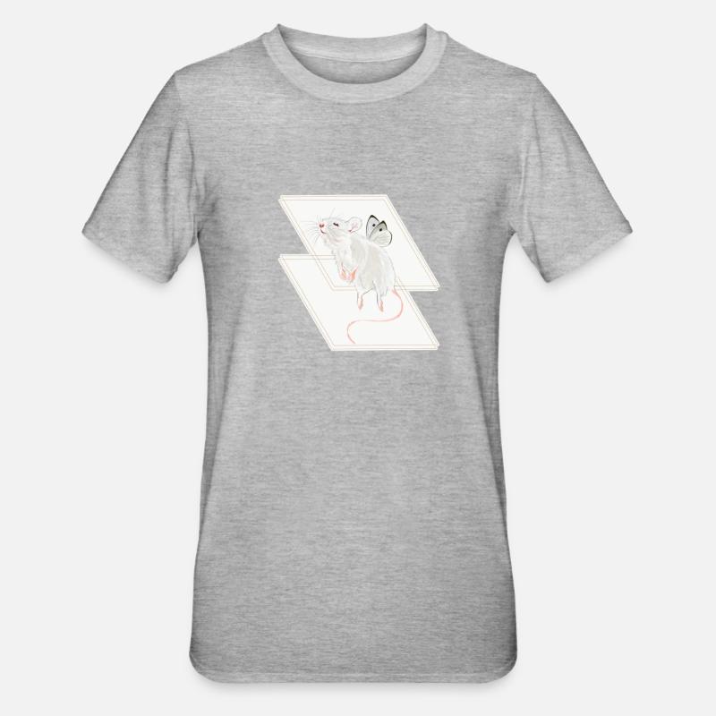 Kohl Fee EDITED - Unisex Polycotton T-Shirt - Grau meliert
