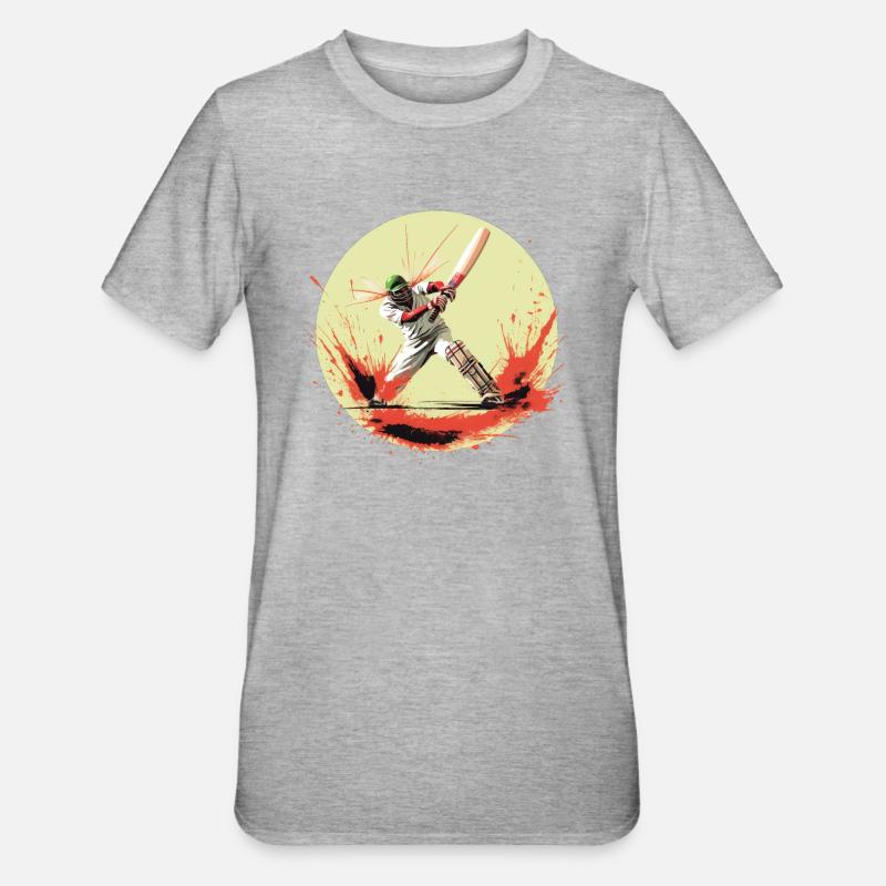 Grillon - T-shirt polycoton Unisexe - gris chiné