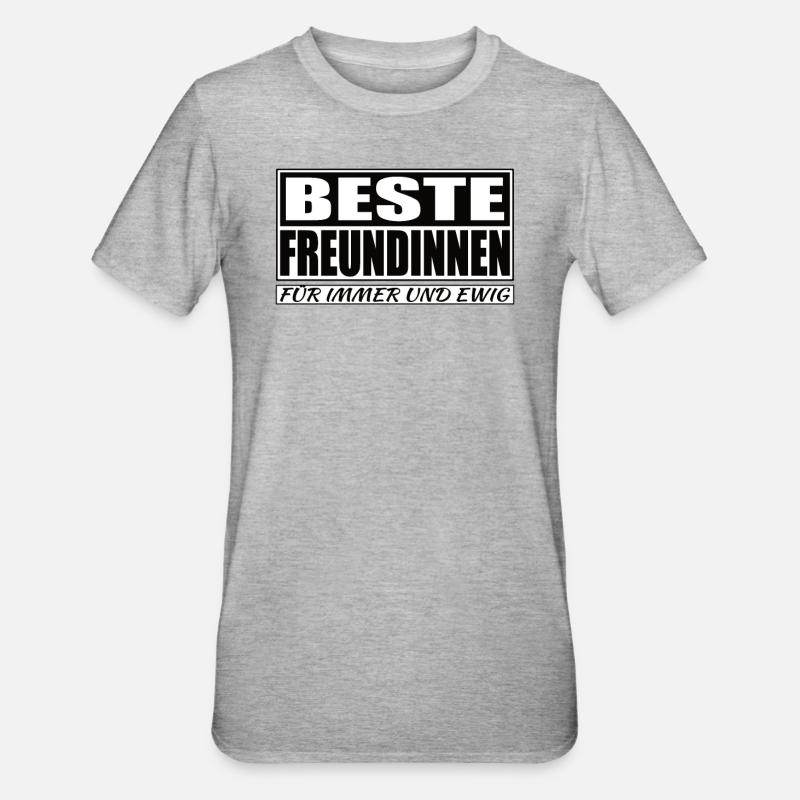 Geschenkidee Freundin schwester - Unisex Polycotton T-Shirt - undefined