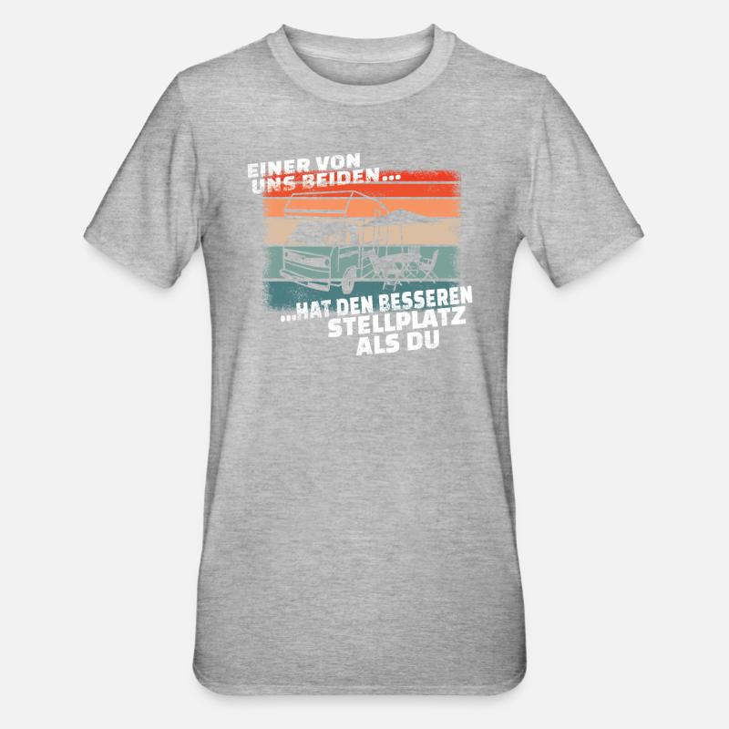 Camper Geschenkidee Camping - Unisex Polycotton T-Shirt - undefined