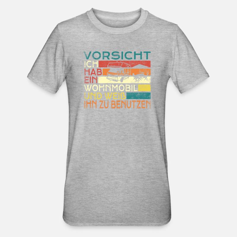 Camper Geschenkidee Camping - Unisex Polycotton T-Shirt - undefined