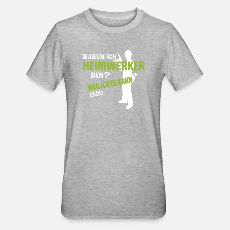 Heimwerker Geschenkidee Handwerker - Unisex Polycotton T-Shirt - undefined