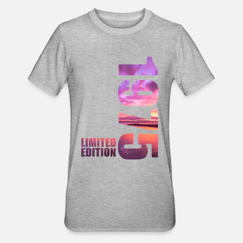 1975 Édition limitée - T-shirt polycoton Unisexe - gris chiné