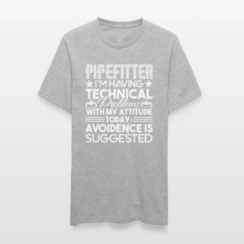 Pipefitter Pipefitter Having Technical Problem Unisex Polycotton T-Shirt