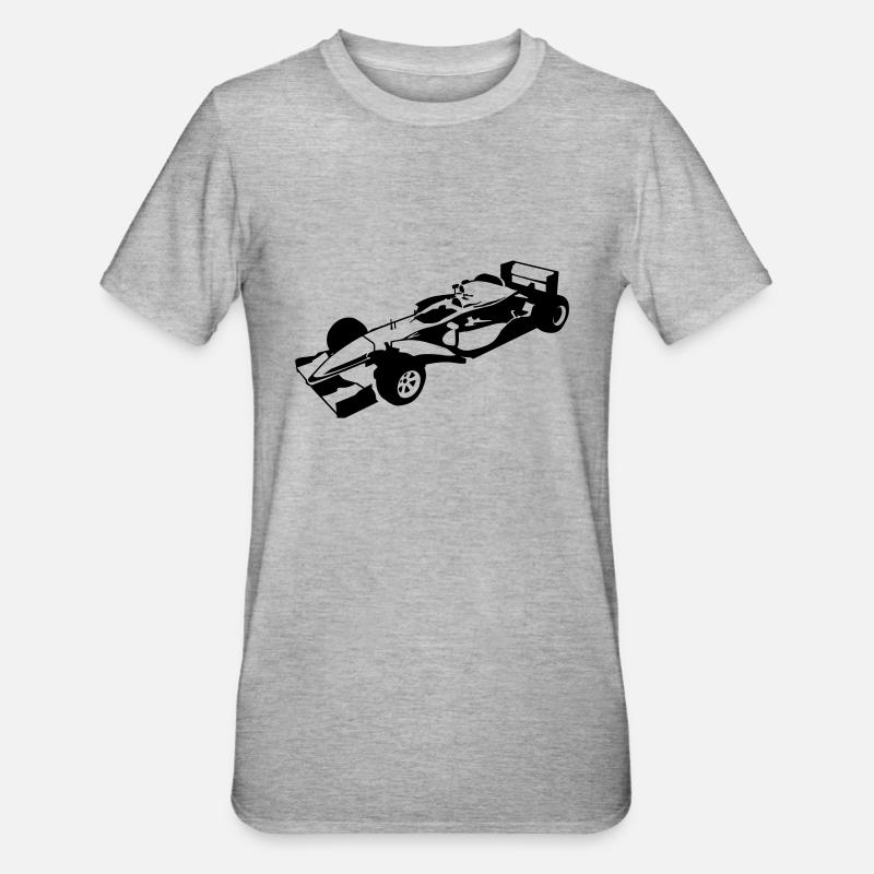 Formula1 - T-shirt polycoton Unisexe - gris chiné