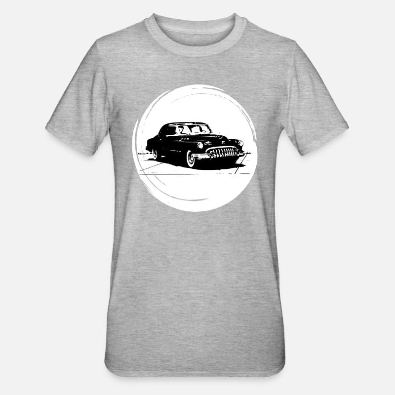 Oldtimer - Unisex Polycotton T-Shirt - Grau meliert