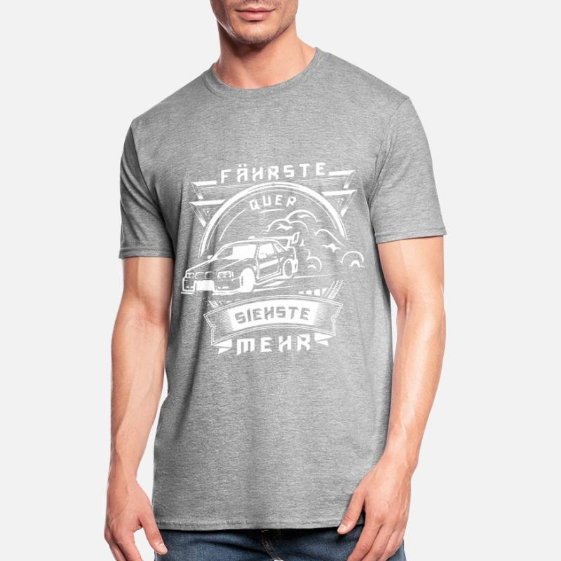 Fährste quer, siehste mehr! Unisex Polycotton T-Shirt