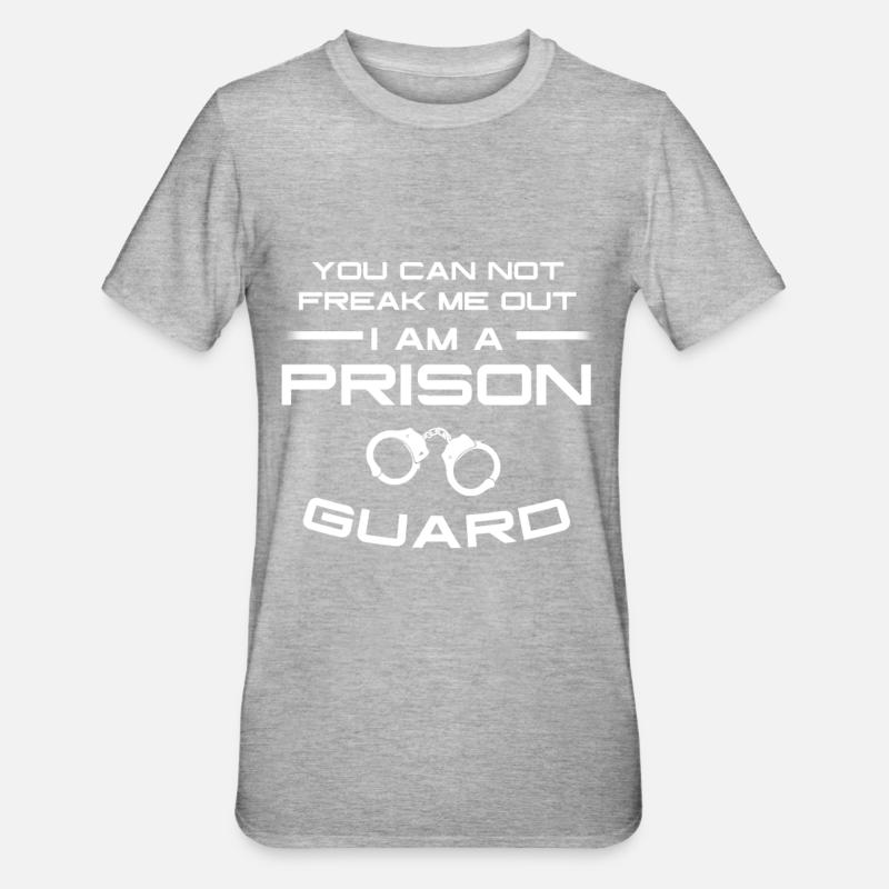 Gardiens de prison - T-shirt polycoton Unisexe - gris chiné
