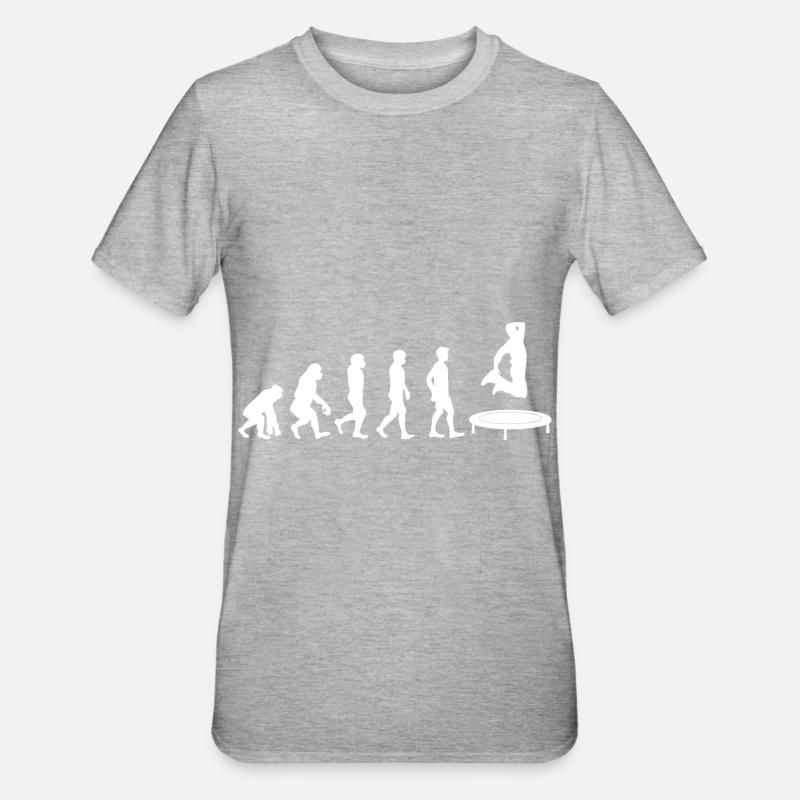 Trampoline Evolution - T-shirt polycoton Unisexe - undefined