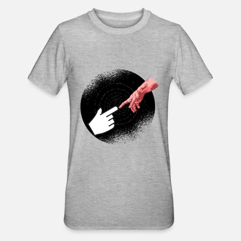 Programmeur informaticien informatique - T-shirt polycoton Unisexe - gris chiné