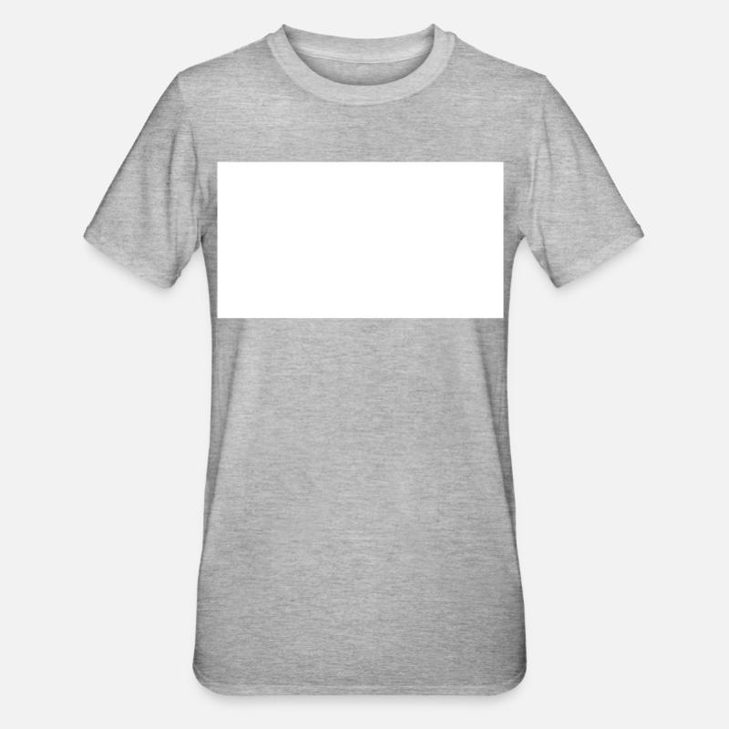 Rectangle - Unisex Polycotton T-Shirt - heather grey