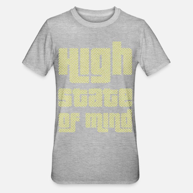 État d’ élevé - COUPE NOIRE - T-shirt polycoton Unisexe - undefined