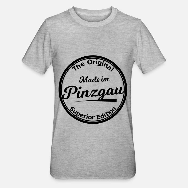 Die Pinzgauer Bubn - Unisex Polycotton T-Shirt - Grau meliert