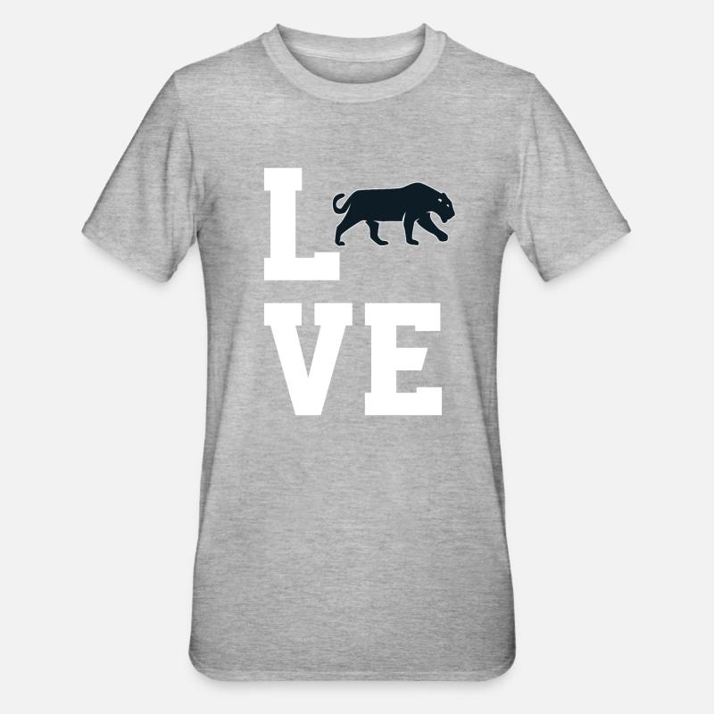 Cara Nera - Maglietta unisex, mix cotone e poliestere - grigio melange