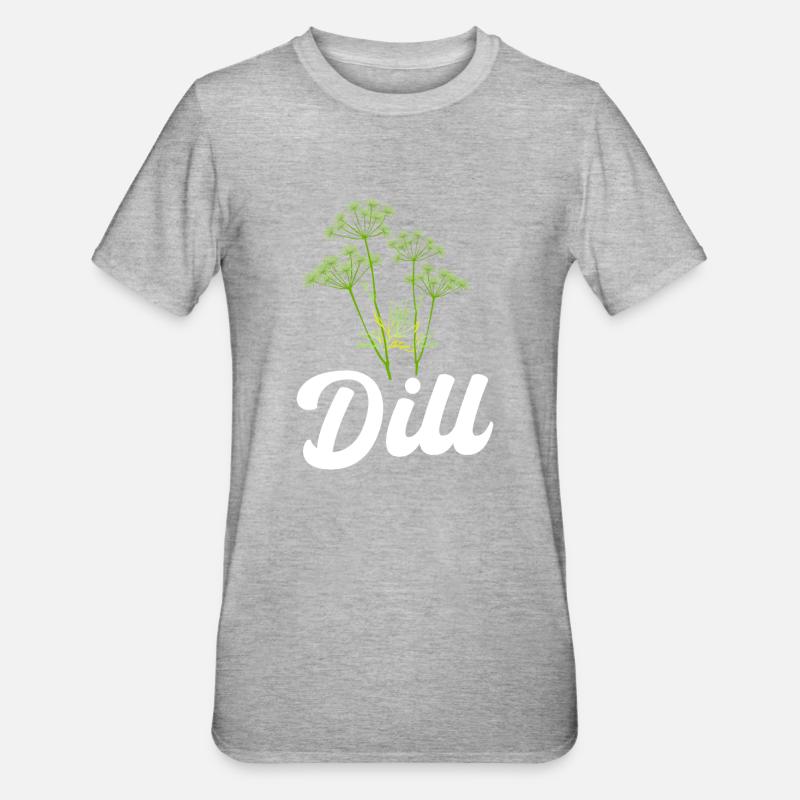 Aneth - T-shirt polycoton Unisexe - gris chiné