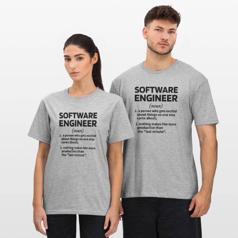 Software Engineer Software Engineer Technician Unisex Polycotton T-Shirt