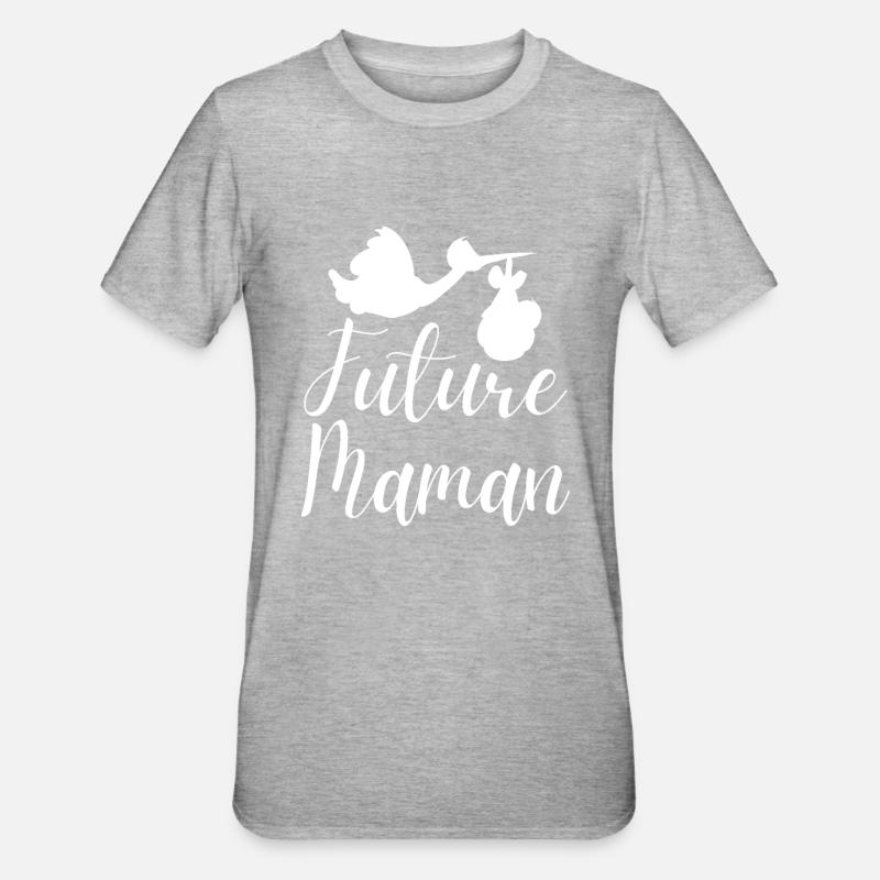 Future maman - T-shirt polycoton Unisexe - undefined