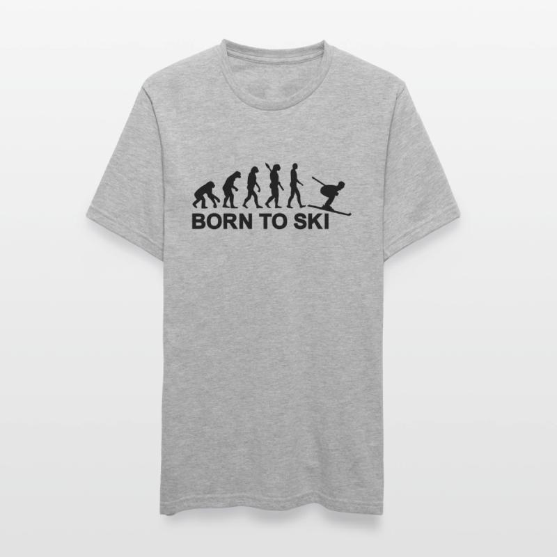 Évolution Ski T-shirt polycoton Unisexe