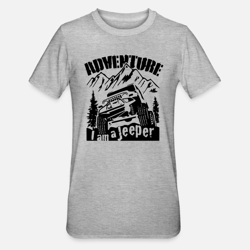 I am A Jeeper - Unisex Polycotton T-Shirt - heather grey