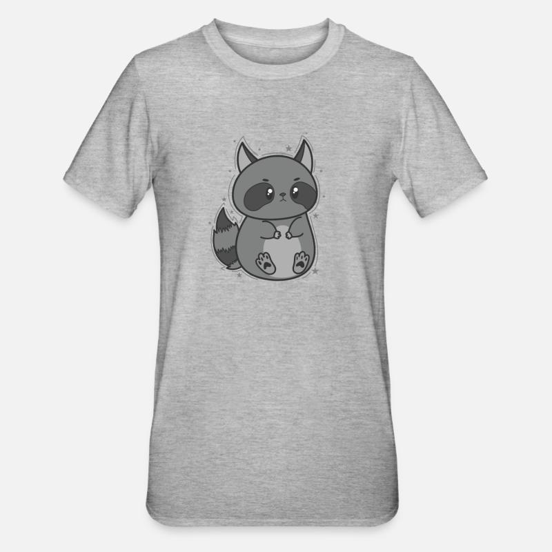 mignon omnivore lavable - T-shirt polycoton Unisexe - gris chiné