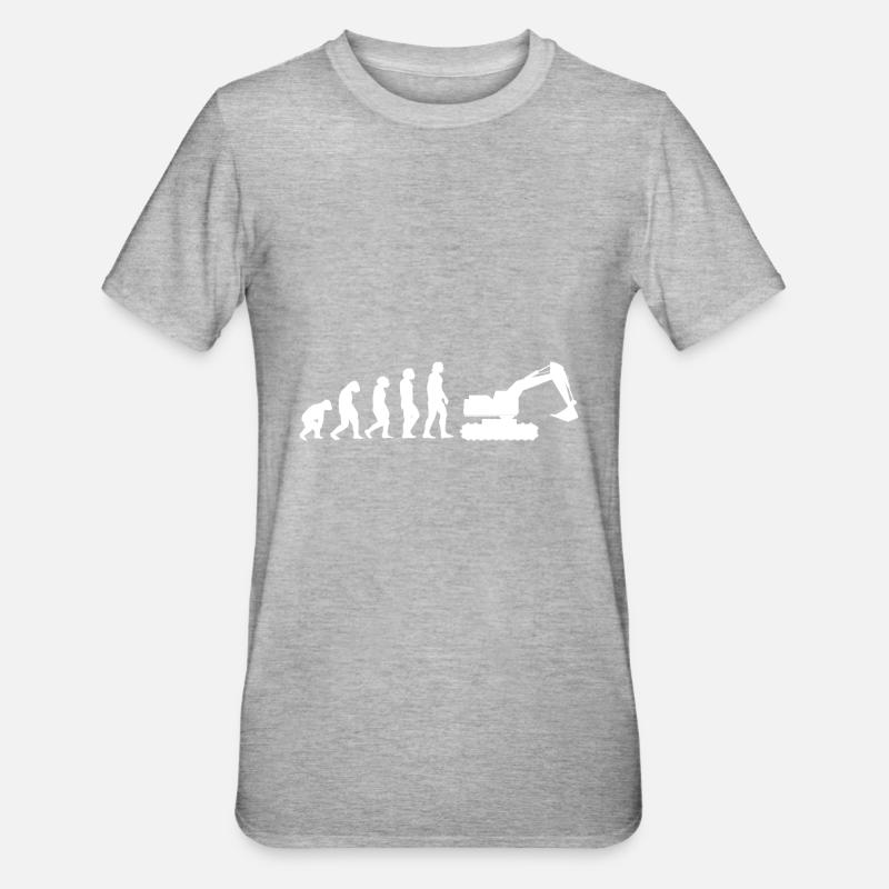Evolution Tiefbauer - Unisex Polycotton T-Shirt - undefined