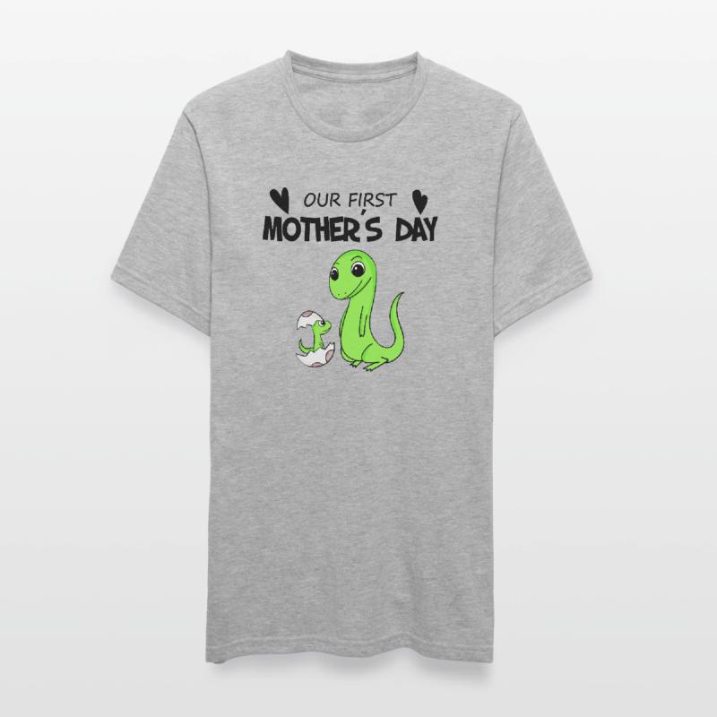 Muttertag Geschenk - Unser erster Muttertag Unisex Polycotton T-Shirt