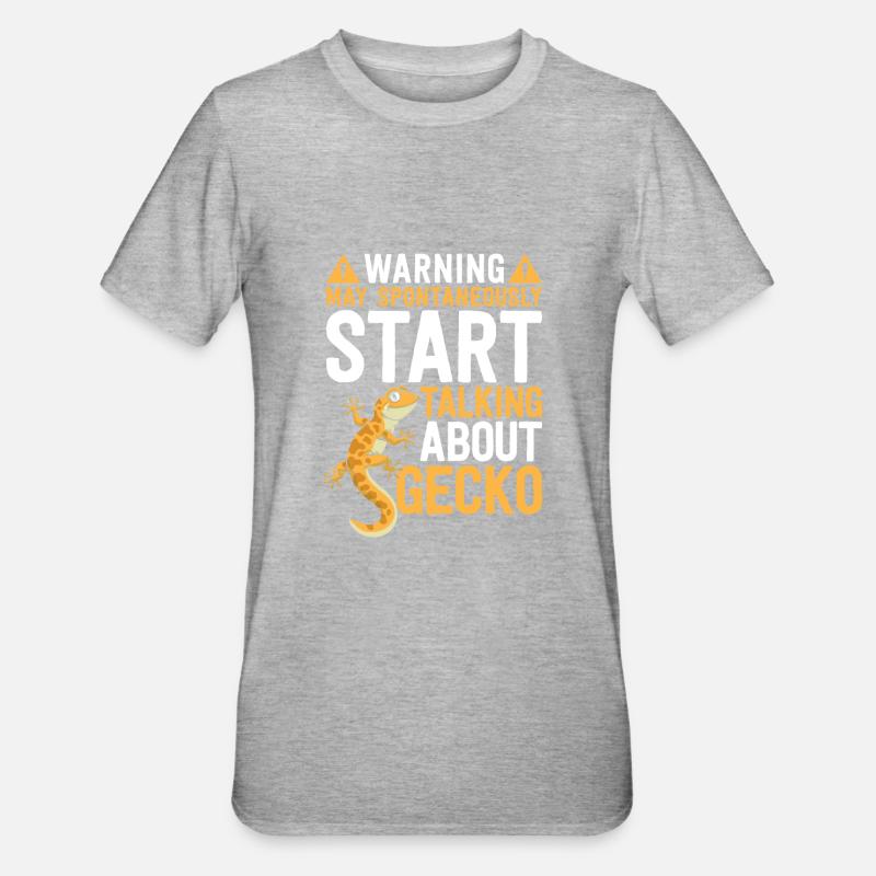 start talking about Gecko - Unisex Polycotton T-Shirt - undefined