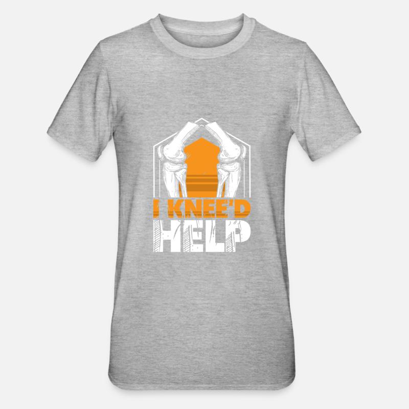I Knee'd help - Unisex Polycotton T-Shirt - undefined