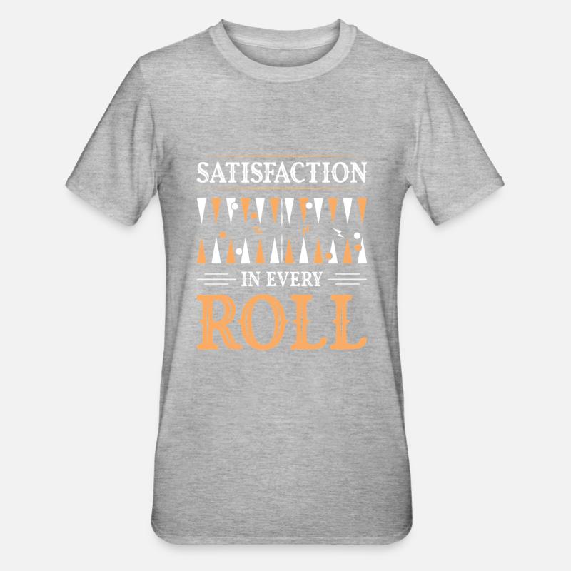 Backgammon Spiel - Unisex Polycotton T-Shirt - undefined