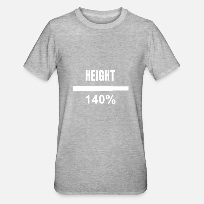 Géant - T-shirt polycoton Unisexe - gris chiné