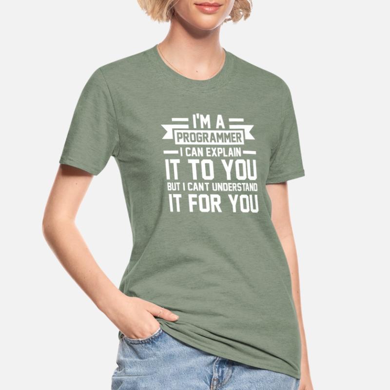 Programmer Programmer Programming Geschenk Unisex Polycotton T-Shirt