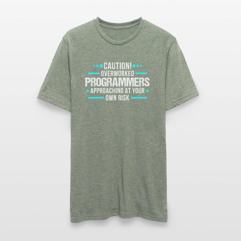 Computerprogrammierer Informatik Geschenk Unisex Polycotton T-Shirt