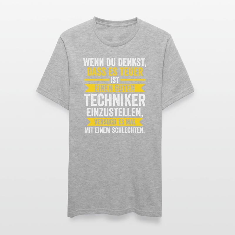 Techniker Beruf Beruf Geschenk Unisex Polycotton T-Shirt