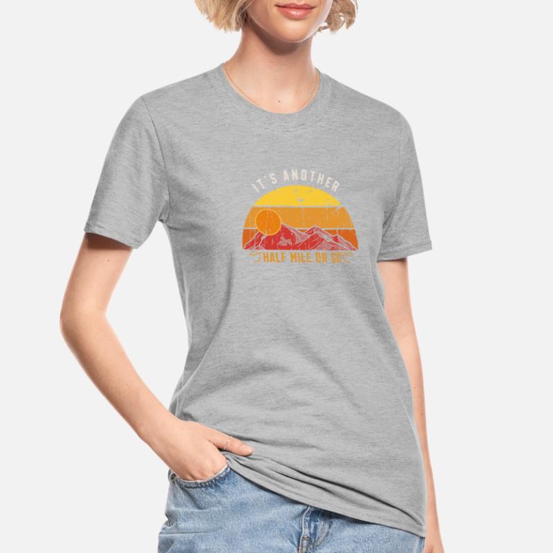 Es ist noch eine halbe Meile oder so - Track Marathon Run Unisex Polycotton T-Shirt
