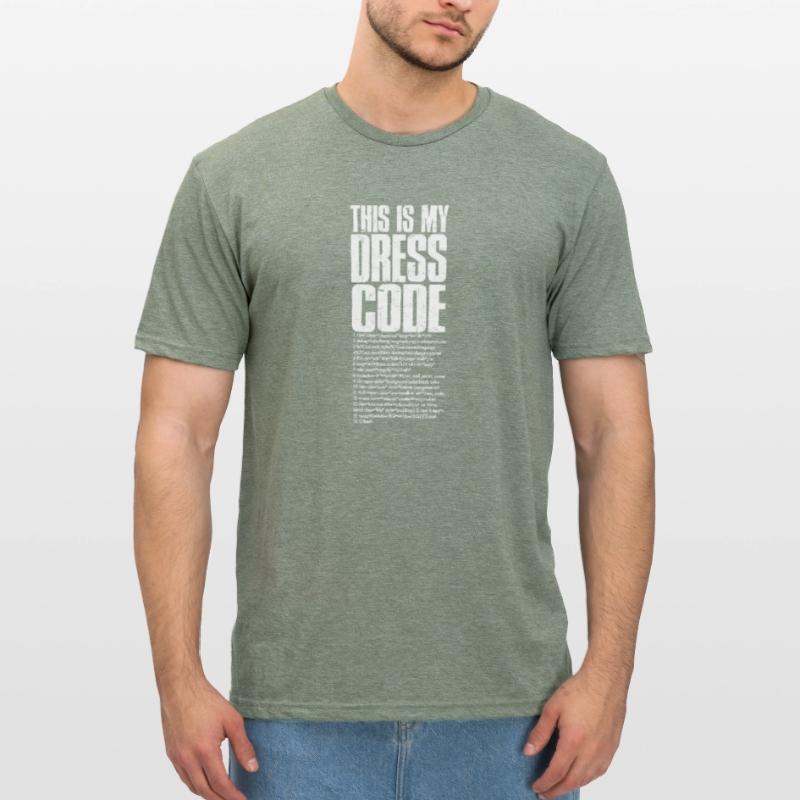 This is my dress code - software developer Unisex Polycotton T-Shirt