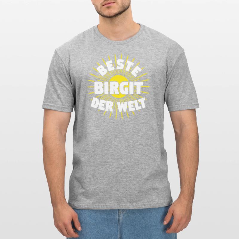 Birgit - Beste Birgit der Welt Unisex Polycotton T-Shirt