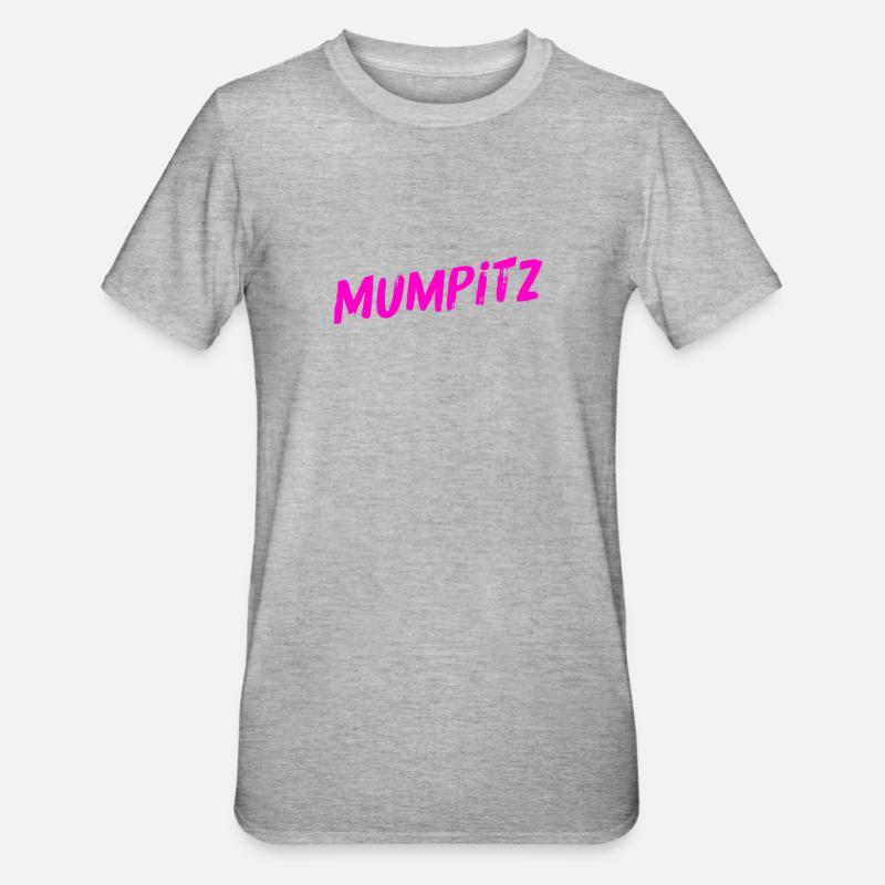 so ein Quatsch - Unisex Polycotton T-Shirt - Grau meliert