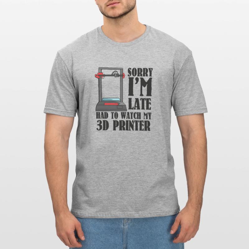 3d Drucker 3Dler 3d Programm Programmierer Unisex Polycotton T-Shirt