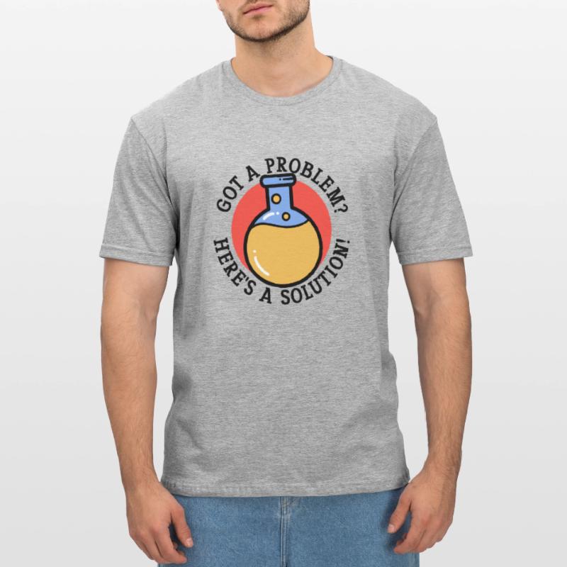 Problem Solution Scientific Solving Science Unisex Polycotton T-Shirt