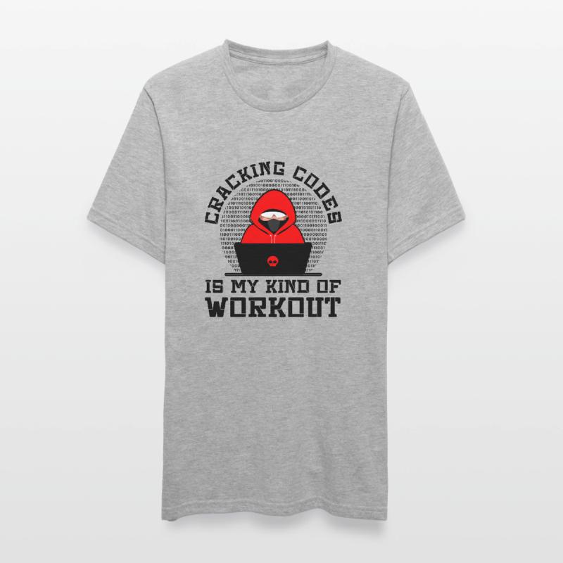 Cybersecurity Professional Hacker Cracking Codes Unisex Polycotton T-Shirt
