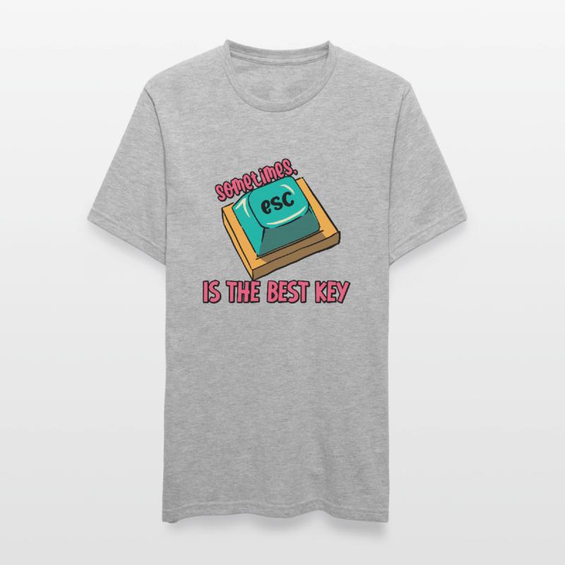 Software Engineer Computer Key Programming Unisex Polycotton T-Shirt