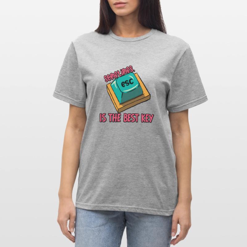 Software Engineer Computer Key Programming Unisex Polycotton T-Shirt