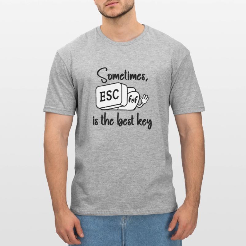 Software Engineer Computer Key Programming Unisex Polycotton T-Shirt