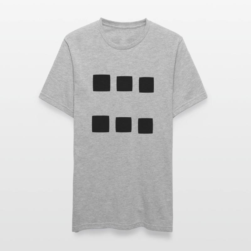 Pattern square square symbol Unisex Polycotton T-Shirt